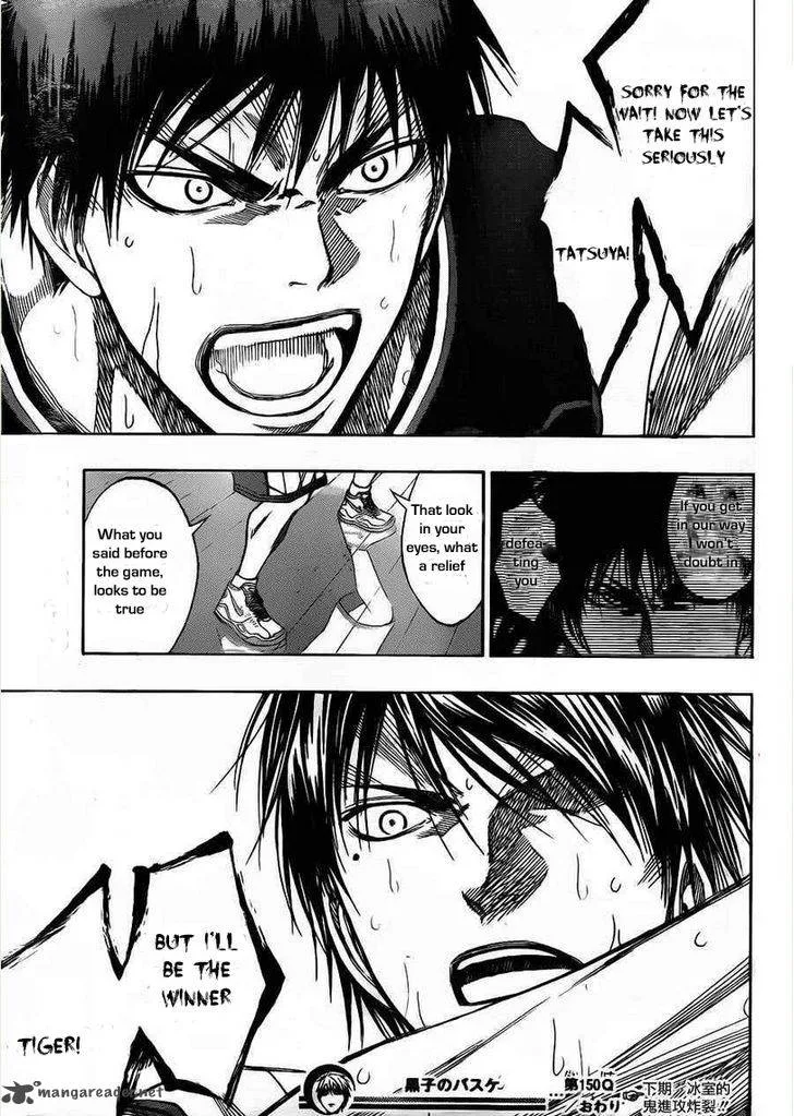 Kuroko no Basket Chapter 150 page 18
