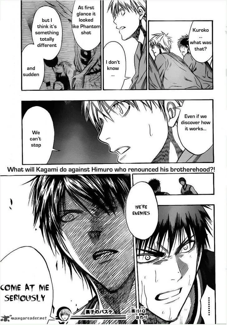 Kuroko no Basket Chapter 151 page 19