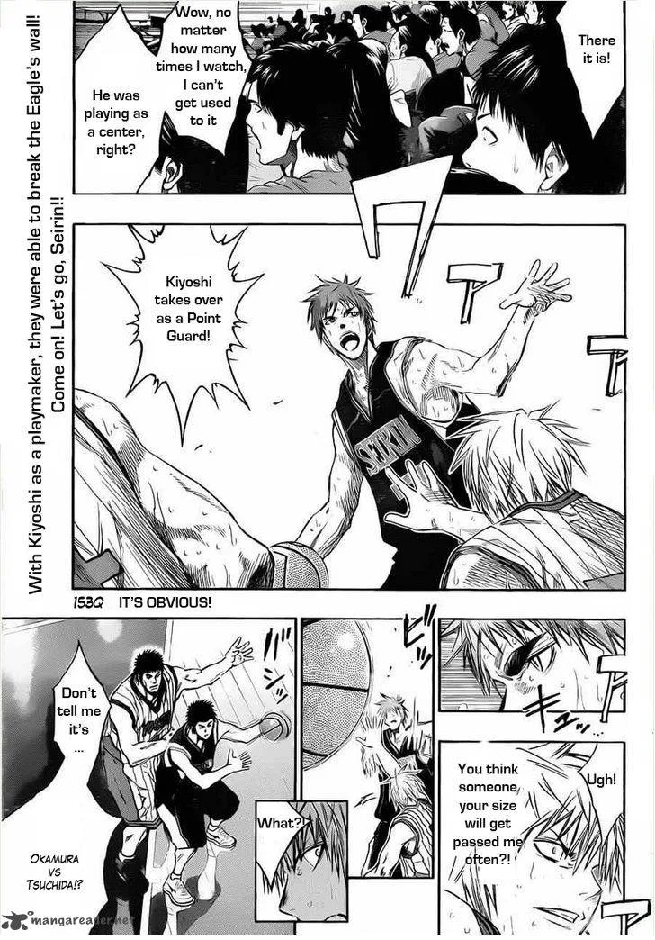 Kuroko no Basket Chapter 153 page 1