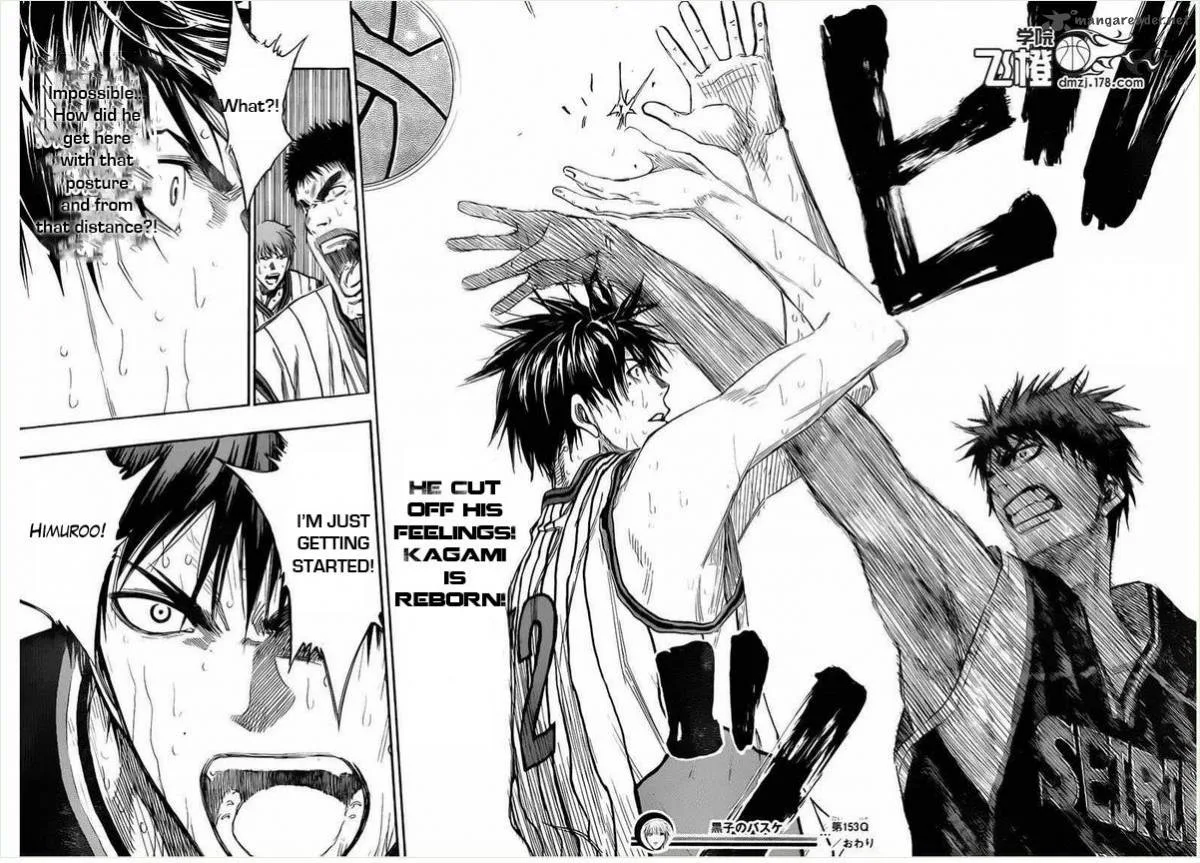 Kuroko no Basket Chapter 153 page 16