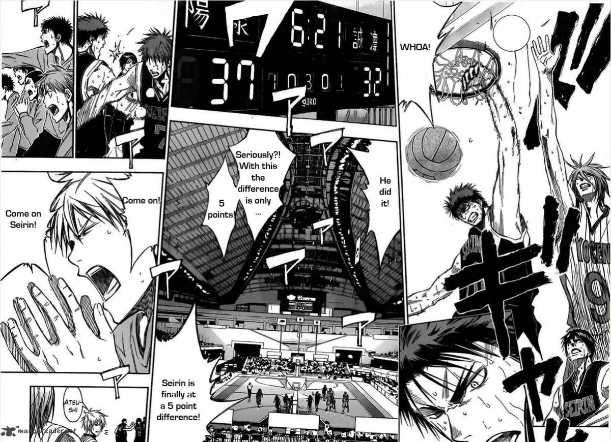 Kuroko no Basket Chapter 155 page 10