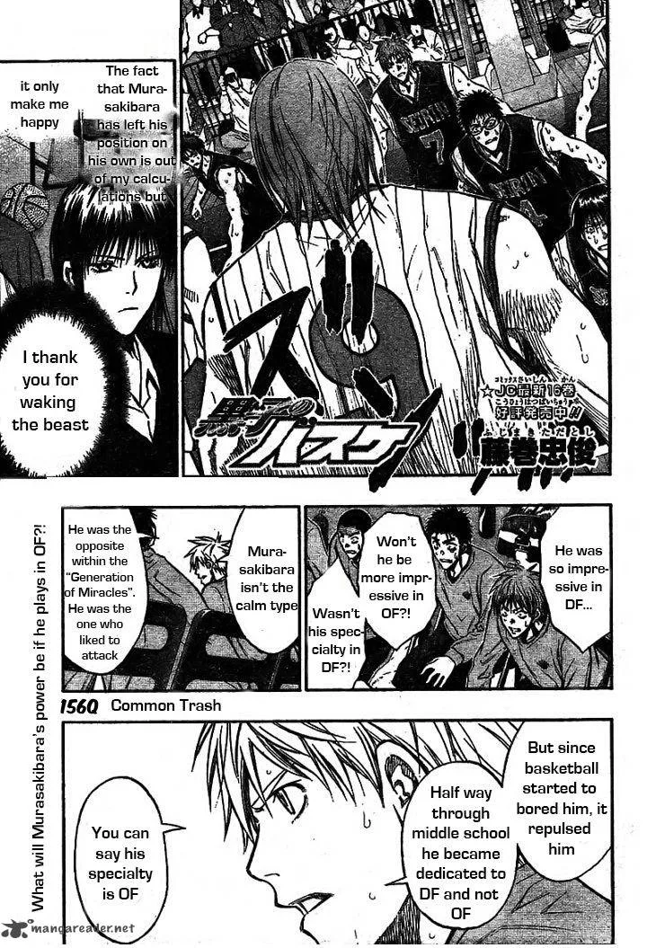 Kuroko no Basket Chapter 156 page 1