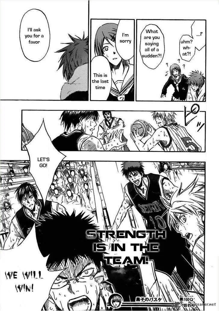 Kuroko no Basket Chapter 160 page 18