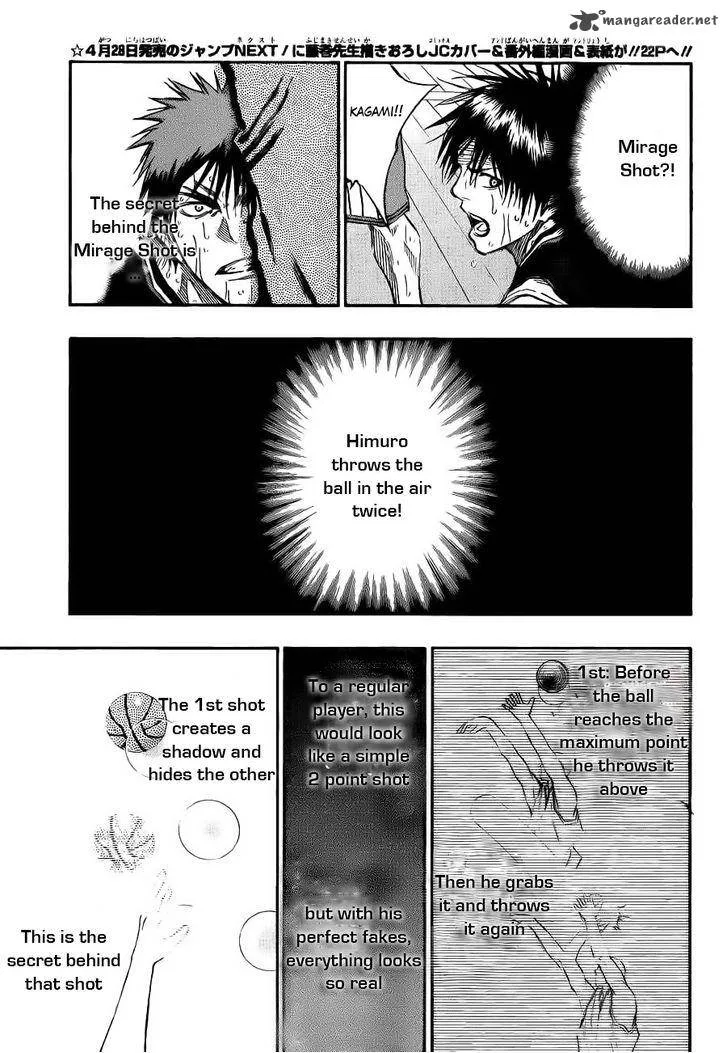 Kuroko no Basket Chapter 162 page 5