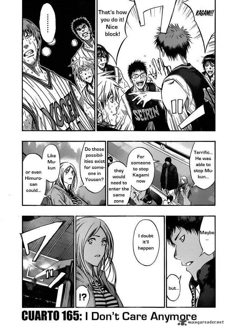 Kuroko no Basket Chapter 165 page 3