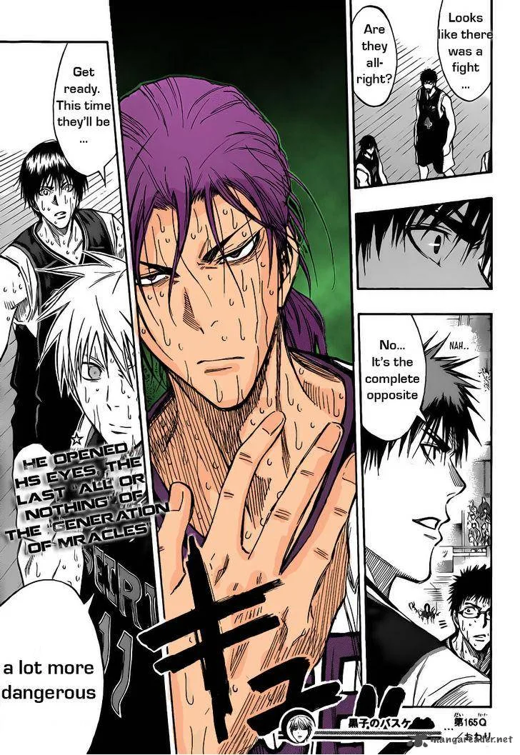 Kuroko no Basket Chapter 165 page 18