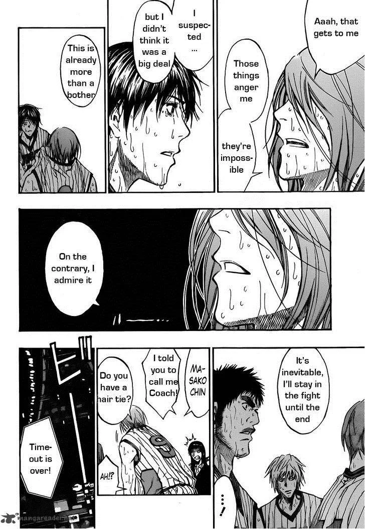 Kuroko no Basket Chapter 165 page 17
