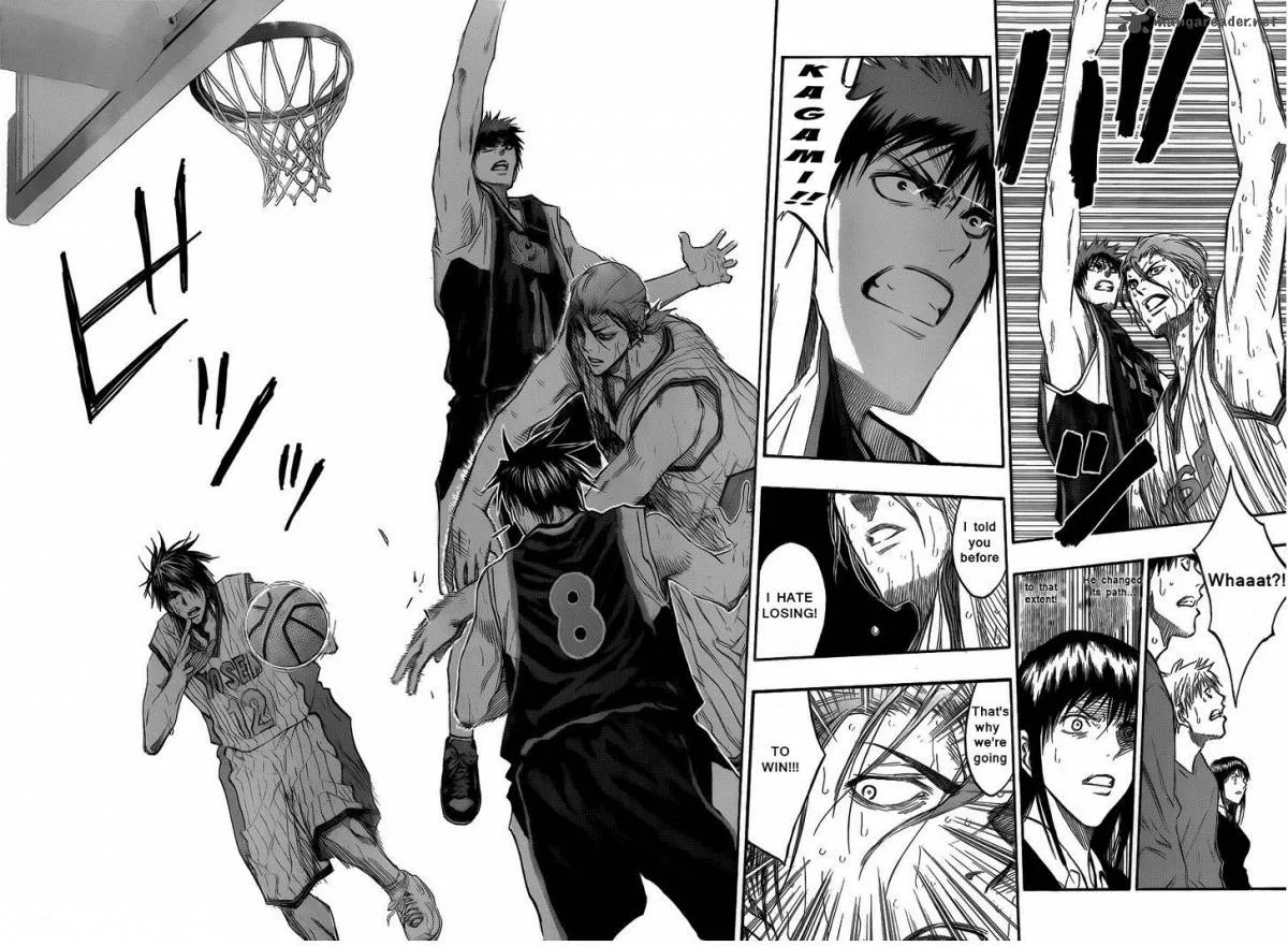 Kuroko no Basket Chapter 166 page 8