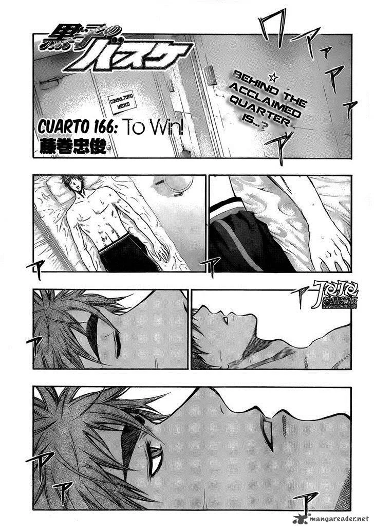 Kuroko no Basket Chapter 166 page 1