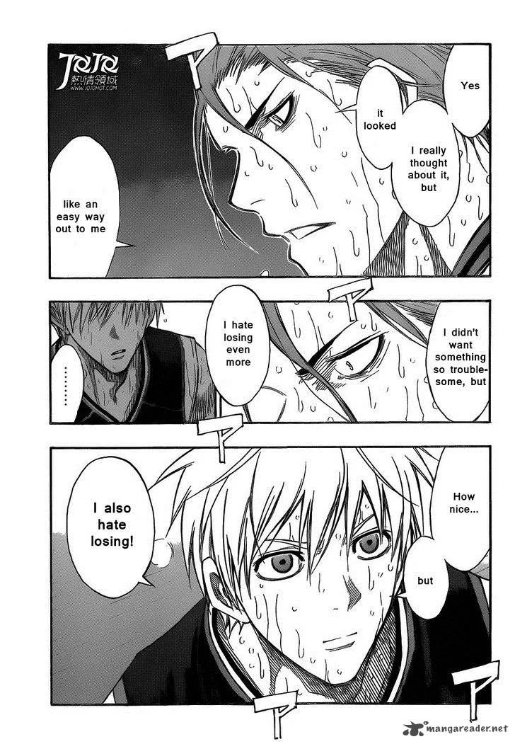 Kuroko no Basket Chapter 166 page 3