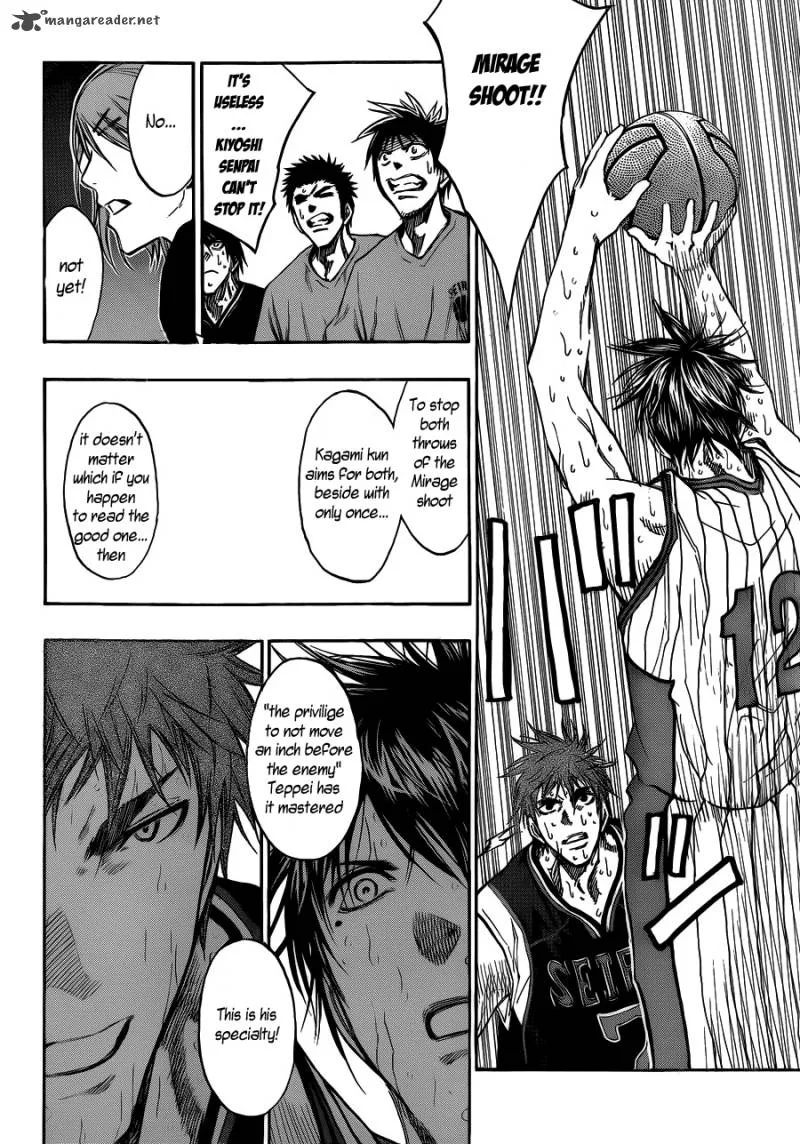 Kuroko no Basket Chapter 167 page 9