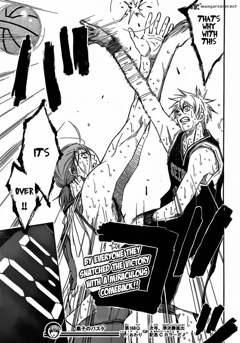 Kuroko no Basket Chapter 168 page 19