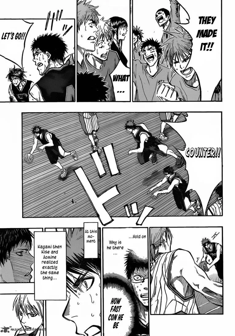 Kuroko no Basket Chapter 168 page 11