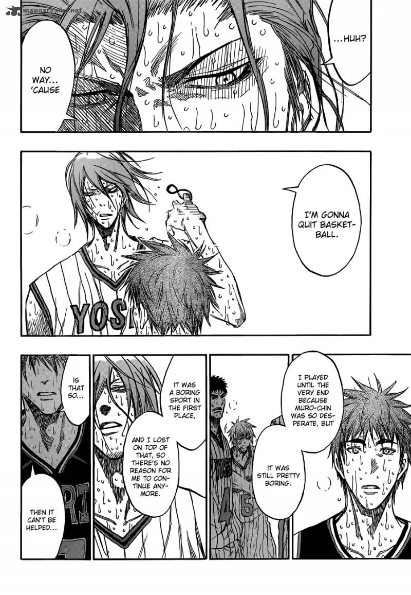 Kuroko no Basket Chapter 169 page 9