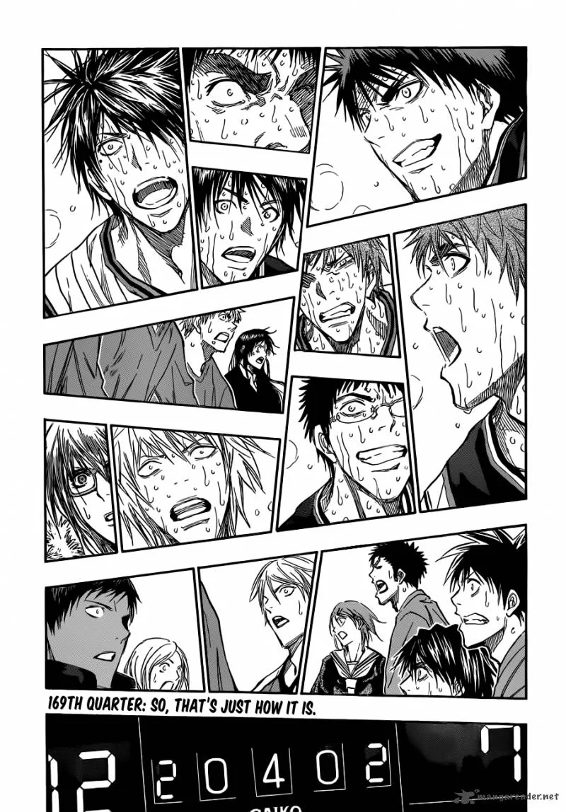 Kuroko no Basket Chapter 169 page 4