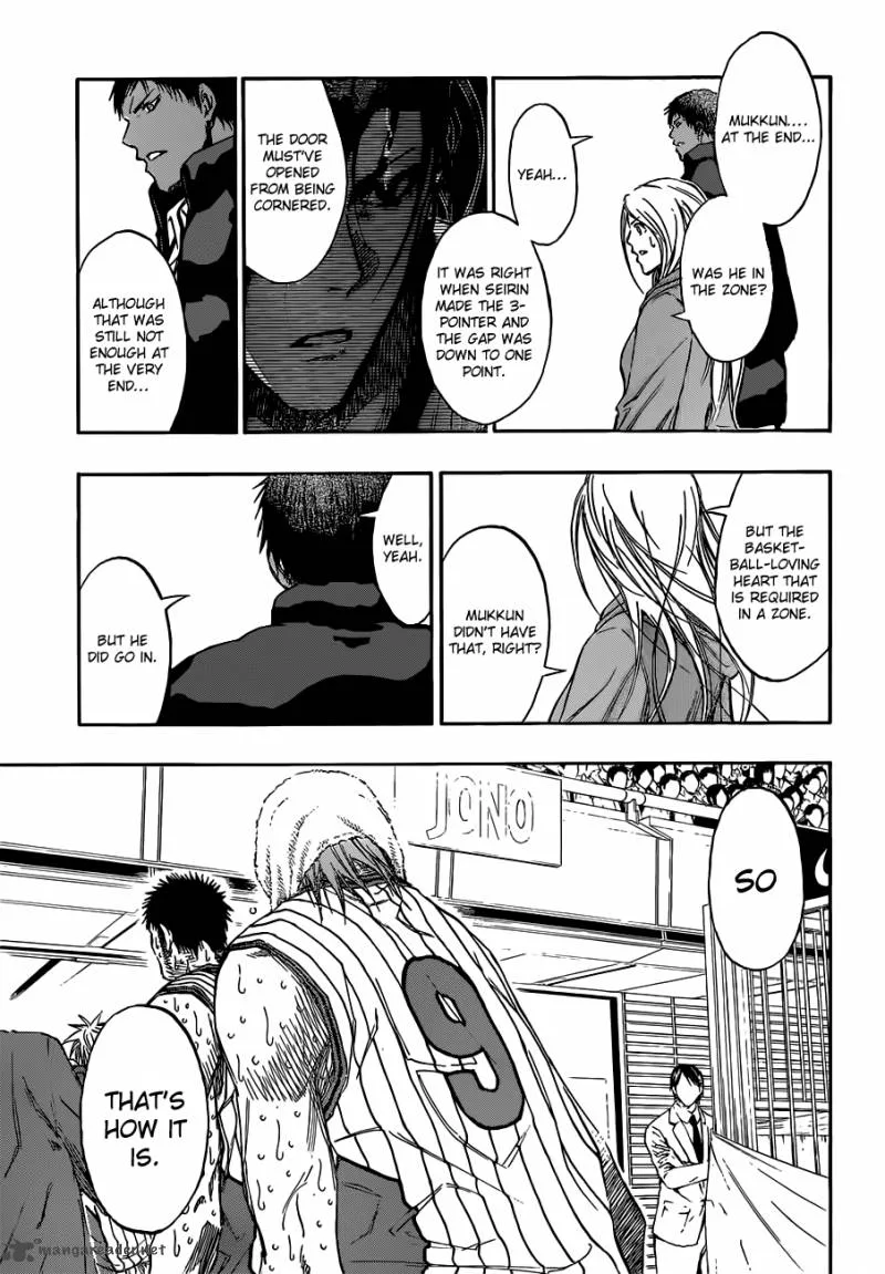 Kuroko no Basket Chapter 169 page 12