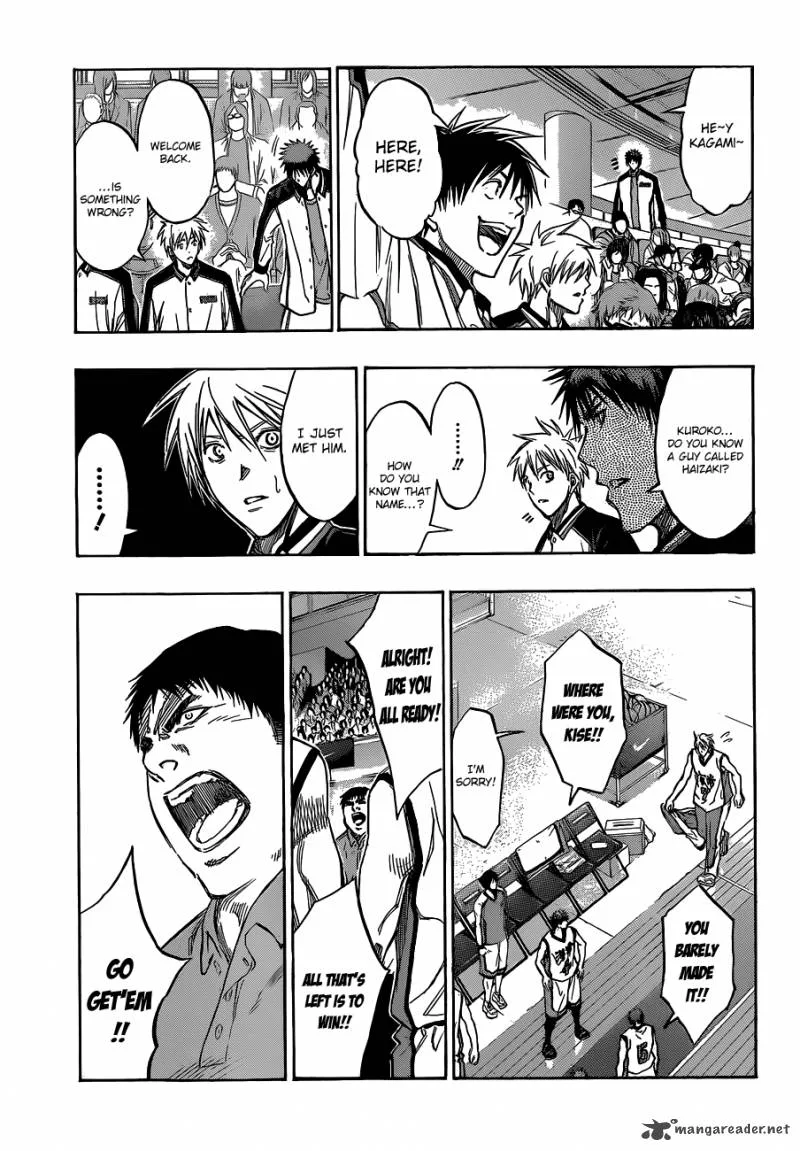 Kuroko no Basket Chapter 170 page 19
