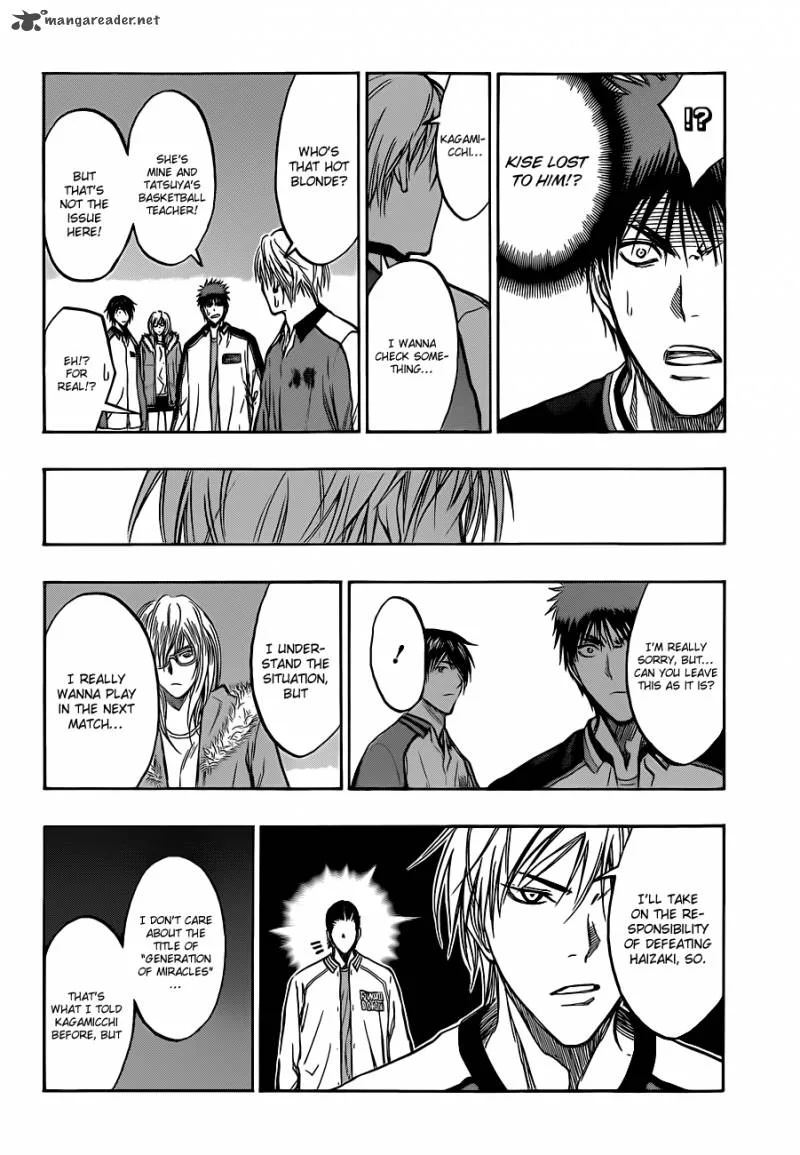 Kuroko no Basket Chapter 170 page 16