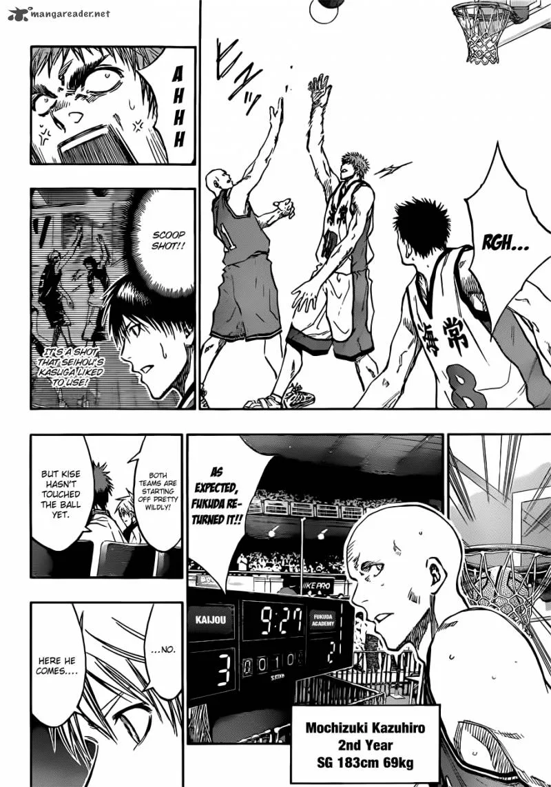 Kuroko no Basket Chapter 171 page 14