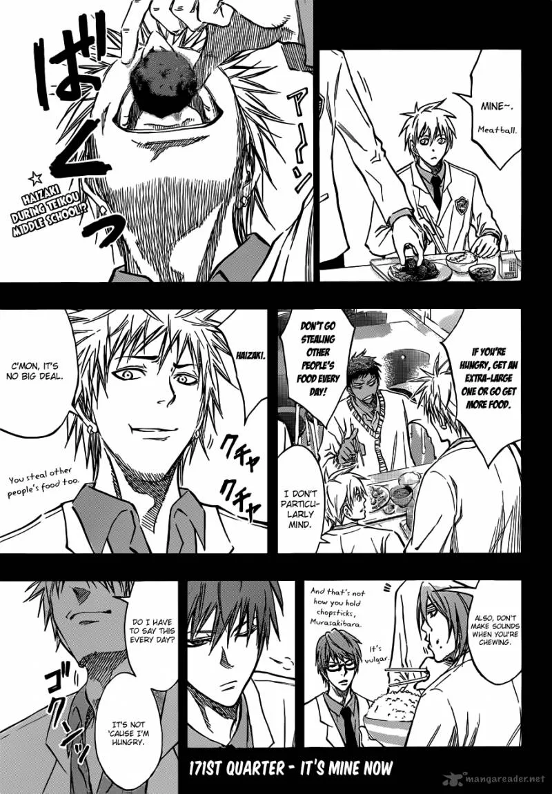Kuroko no Basket Chapter 171 page 5