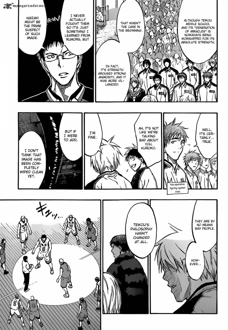 Kuroko no Basket Chapter 171 page 9