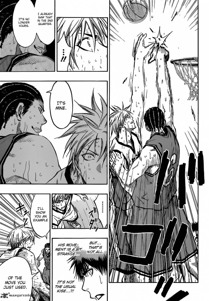 Kuroko no Basket Chapter 172 page 11