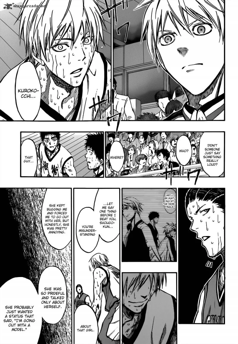 Kuroko no Basket Chapter 172 page 17