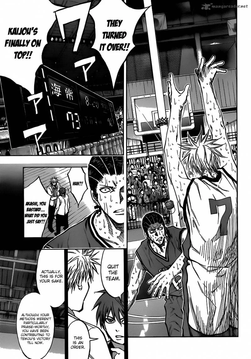 Kuroko no Basket Chapter 173 page 9