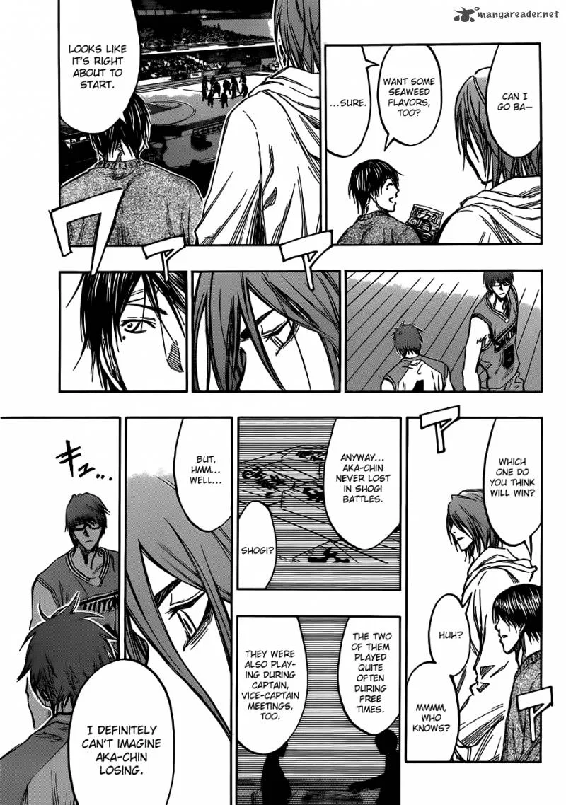 Kuroko no Basket Chapter 175 page 13