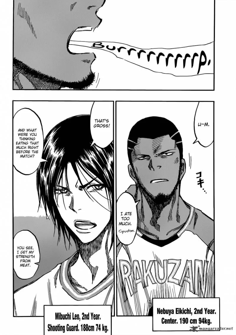 Kuroko no Basket Chapter 175 page 8
