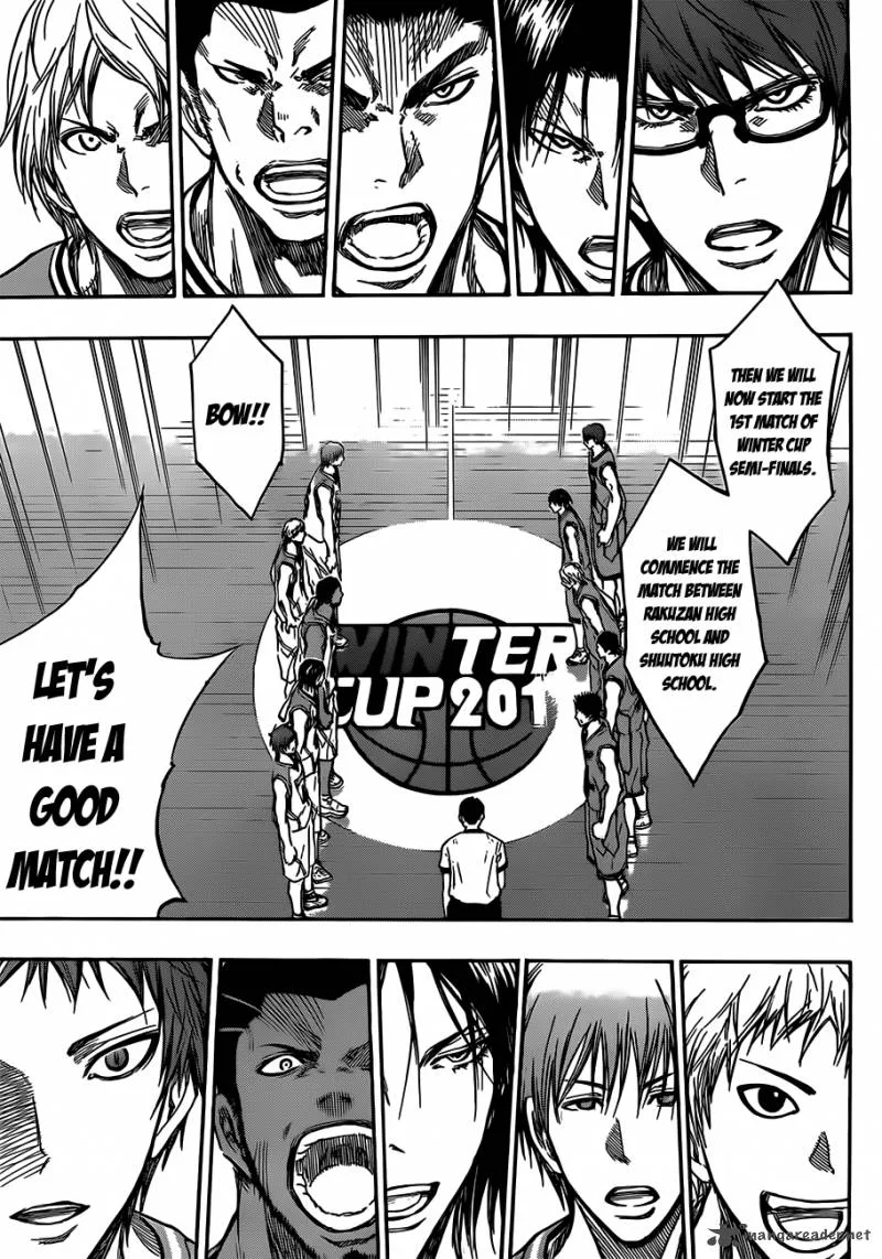 Kuroko no Basket Chapter 175 page 15