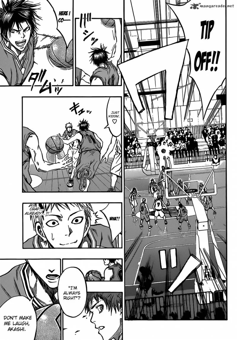 Kuroko no Basket Chapter 175 page 17