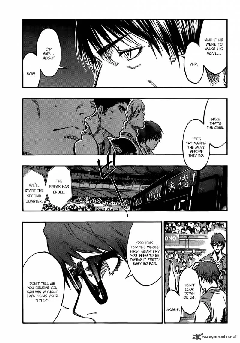 Kuroko no Basket Chapter 176 page 13