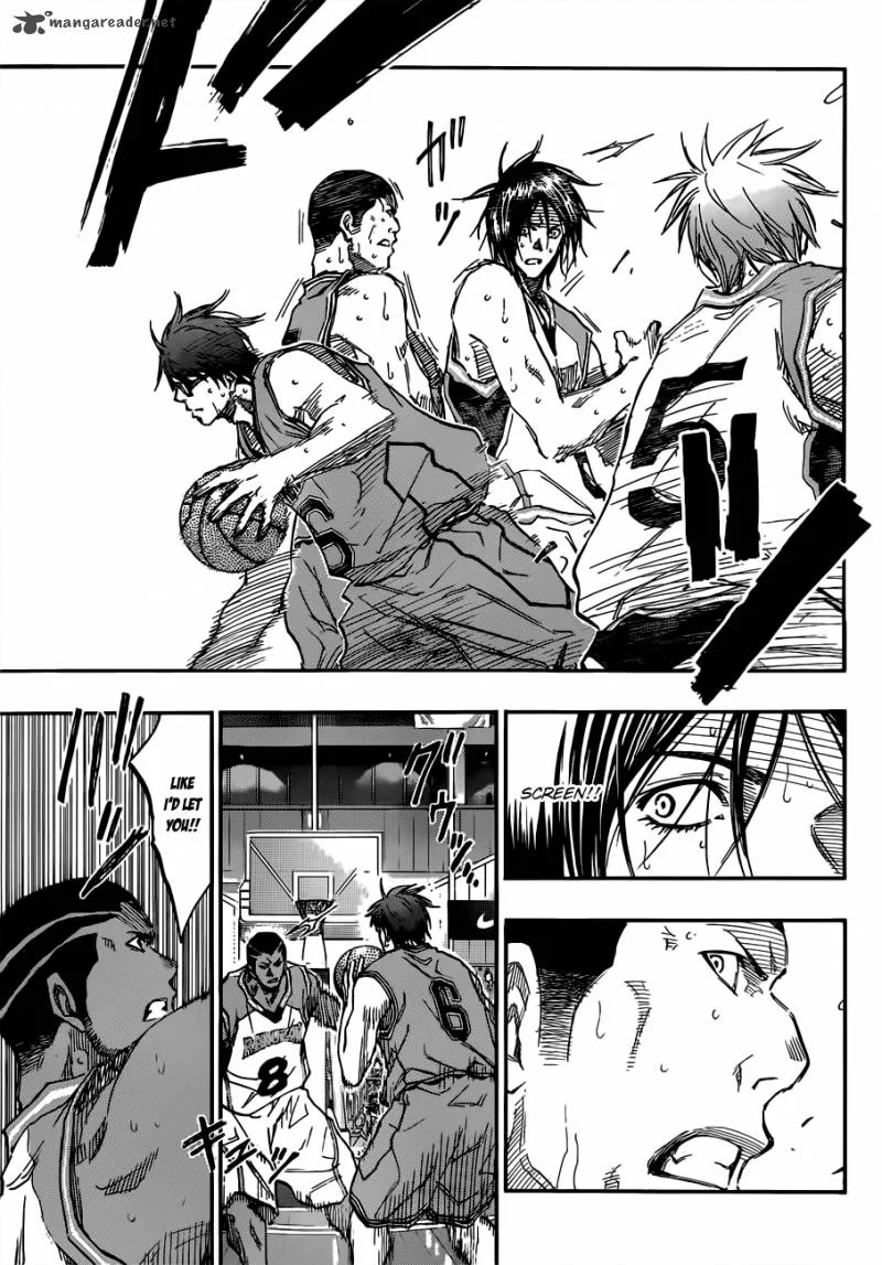 Kuroko no Basket Chapter 177 page 17