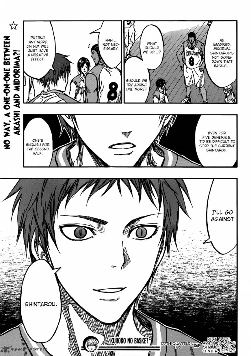 Kuroko no Basket Chapter 177 page 21