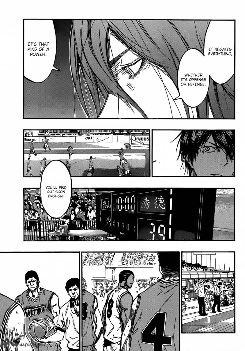 Kuroko no Basket Chapter 178 page 12
