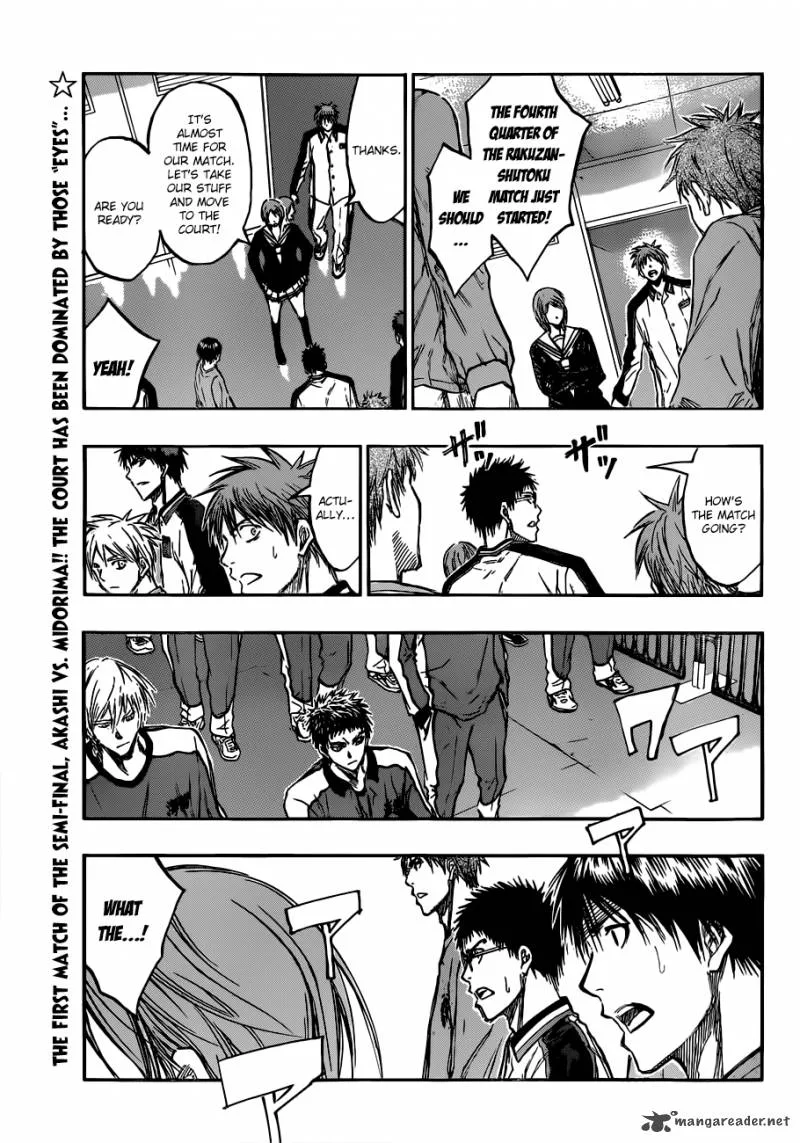 Kuroko no Basket Chapter 179 page 1