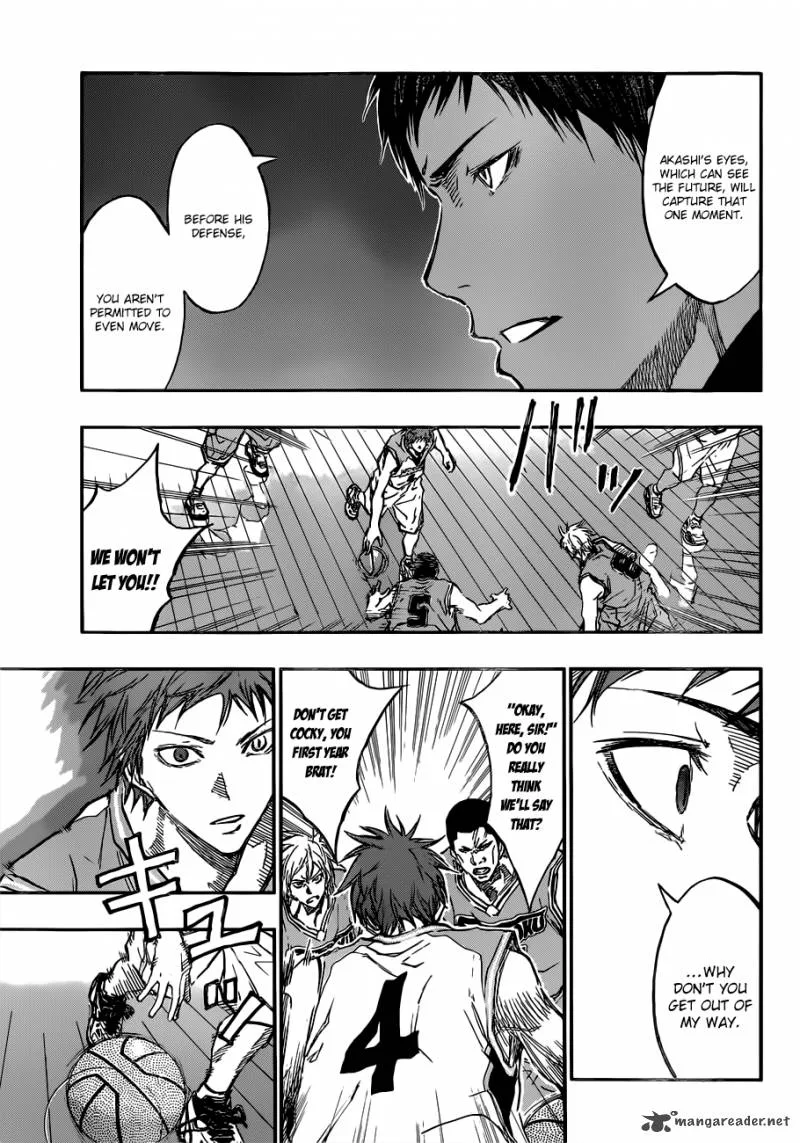Kuroko no Basket Chapter 179 page 9