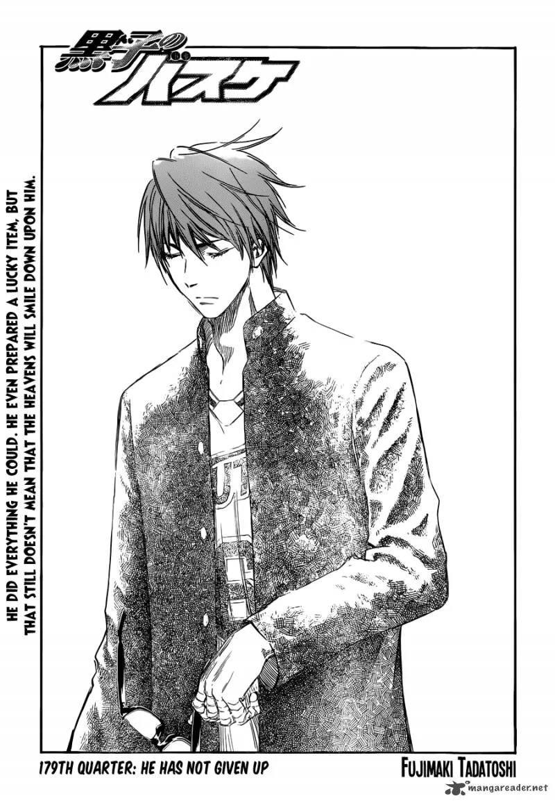Kuroko no Basket Chapter 179 page 5