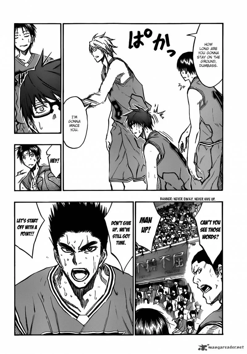 Kuroko no Basket Chapter 179 page 17
