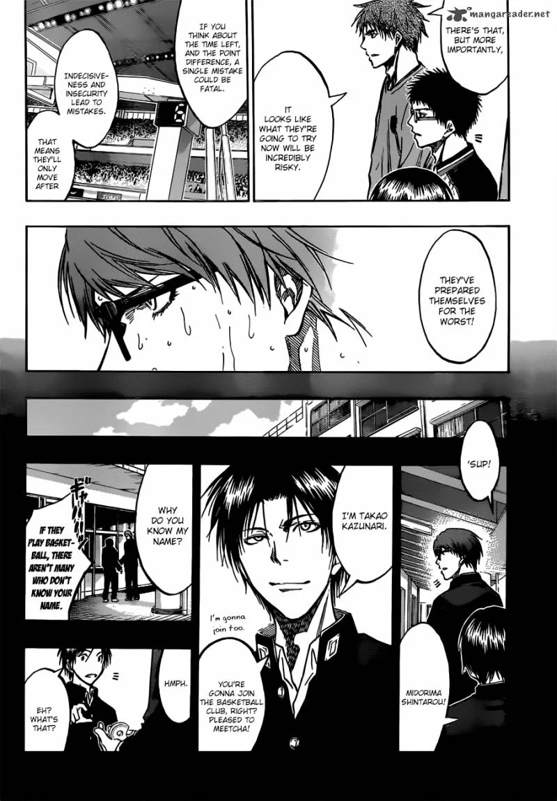 Kuroko no Basket Chapter 180 page 6