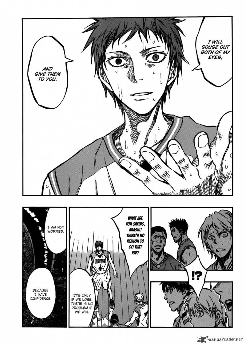 Kuroko no Basket Chapter 181 page 17