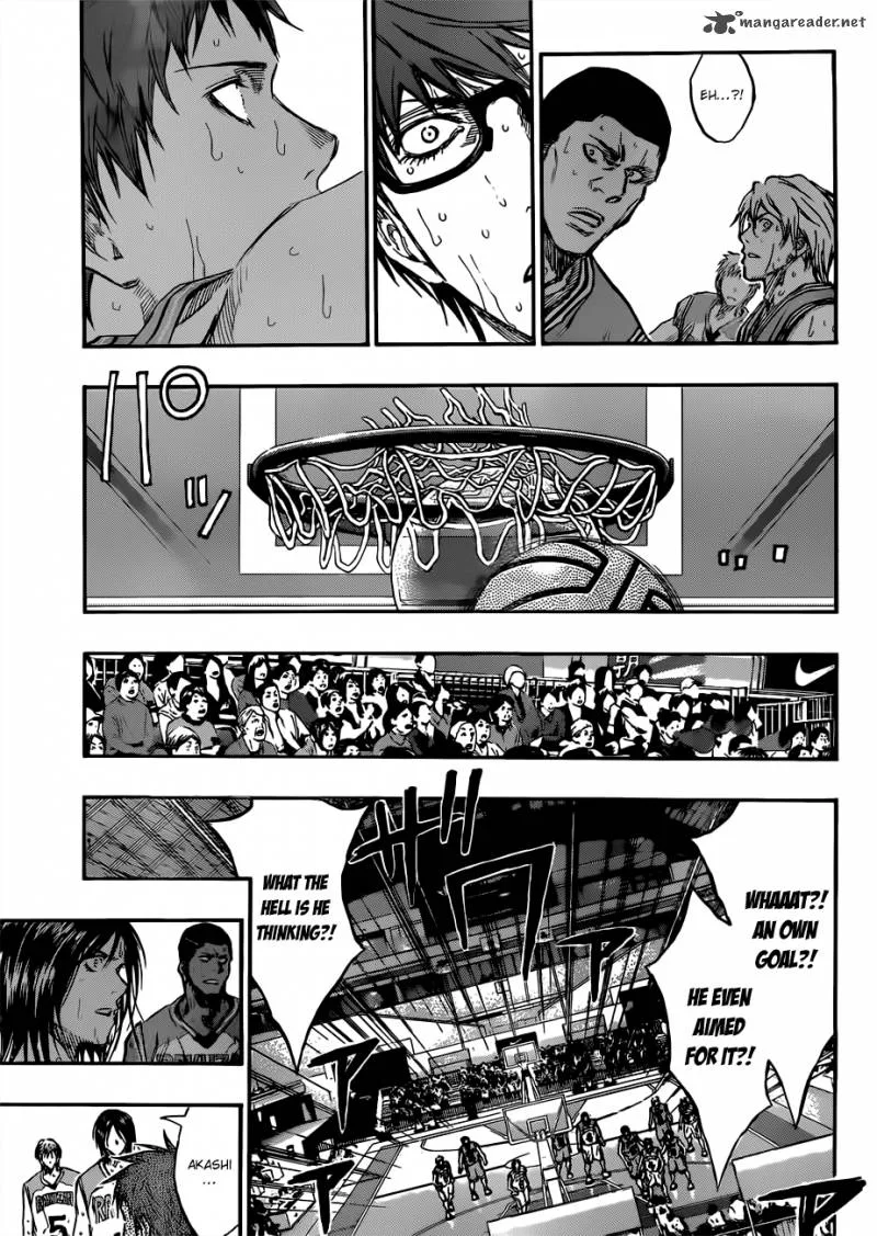 Kuroko no Basket Chapter 181 page 15