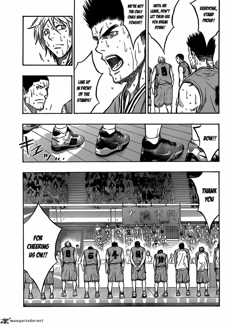 Kuroko no Basket Chapter 183 page 9