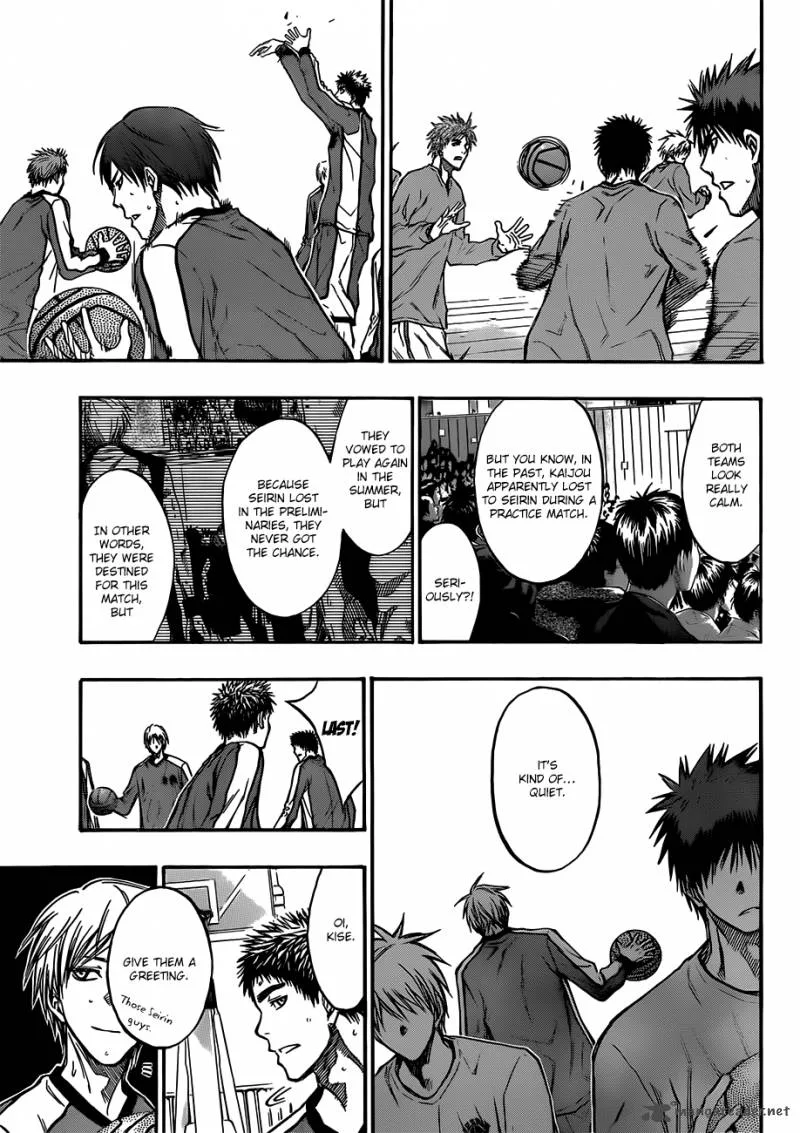 Kuroko no Basket Chapter 183 page 15