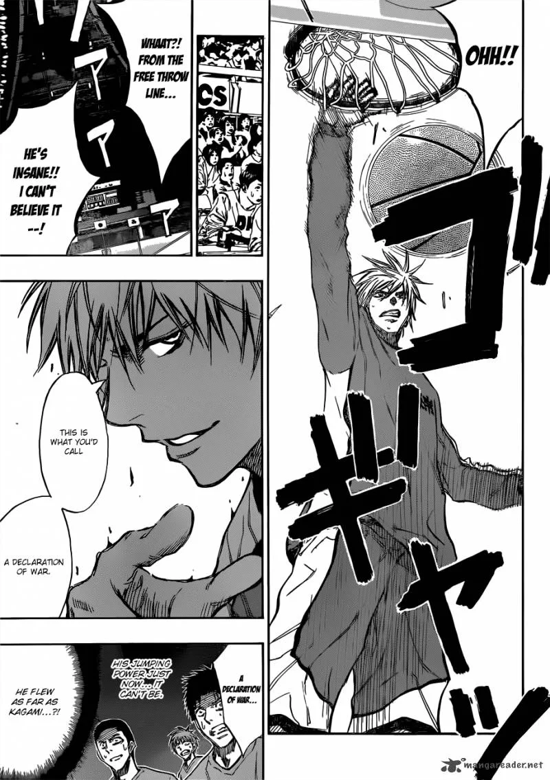 Kuroko no Basket Chapter 183 page 17