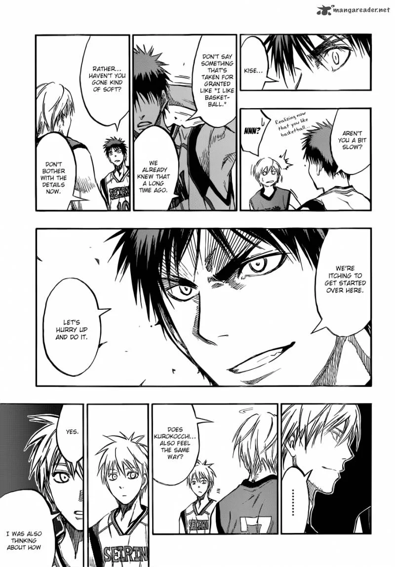 Kuroko no Basket Chapter 184 page 13