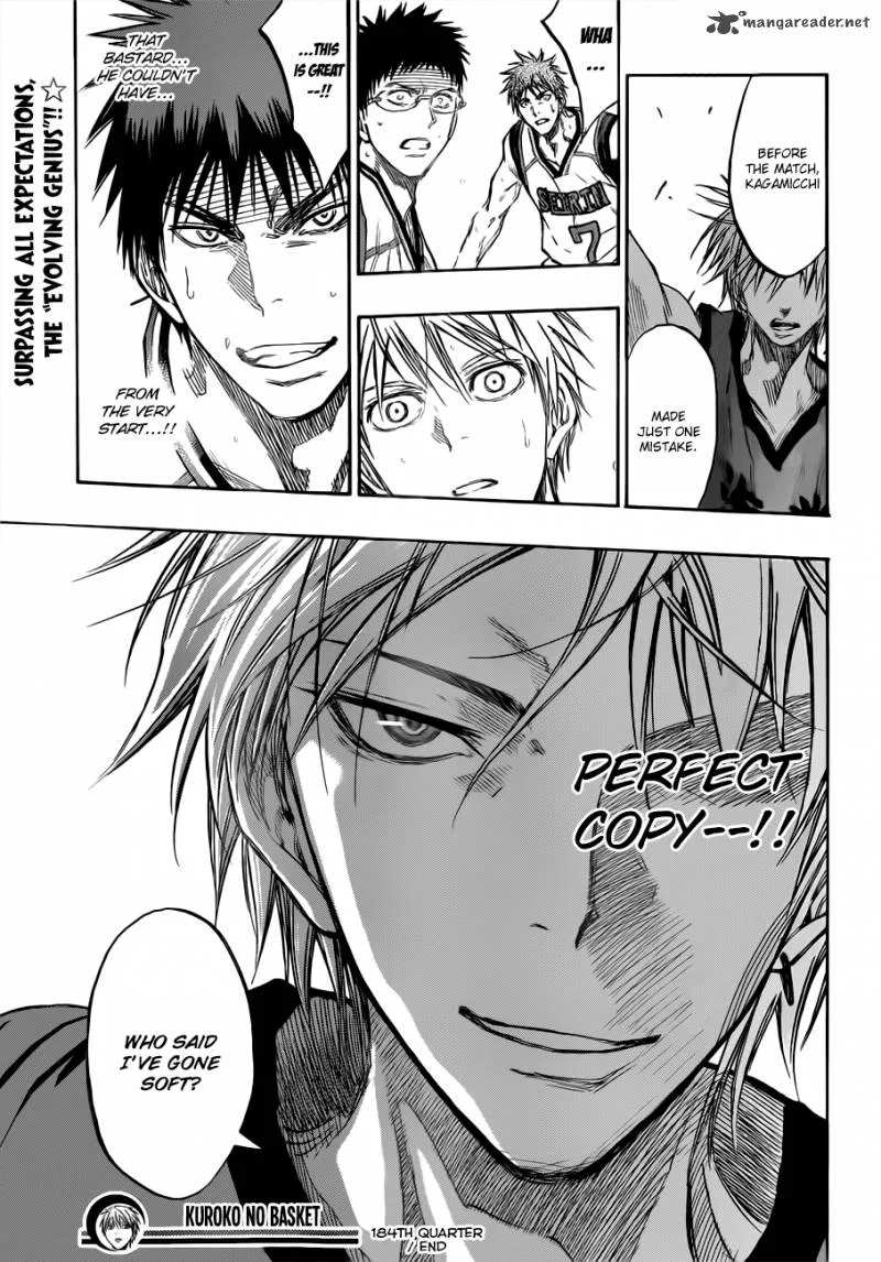 Kuroko no Basket Chapter 184 page 21