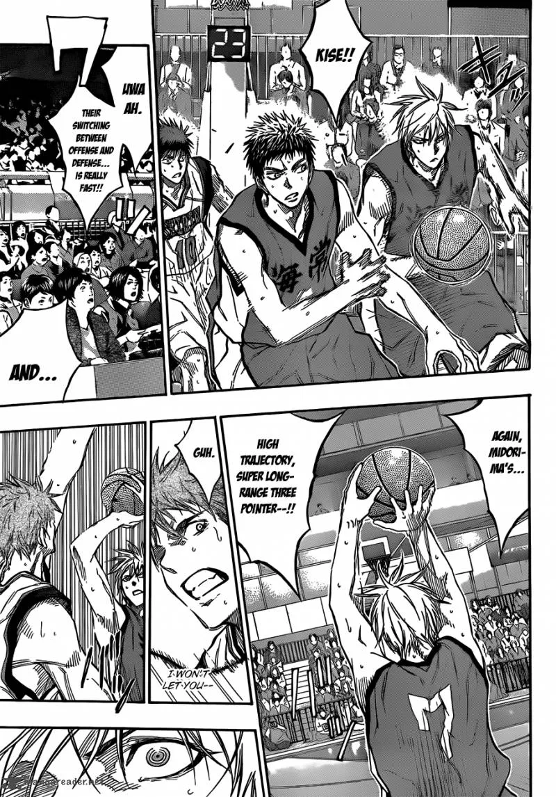 Kuroko no Basket Chapter 185 page 9