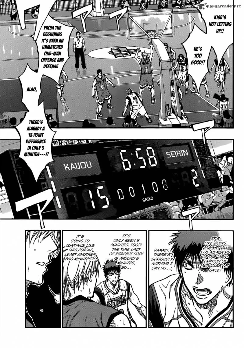Kuroko no Basket Chapter 186 page 7